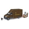 Masina Bruder Ups Mercedes Benz cu Sofer si Accesorii