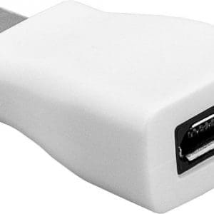 Adaptor USB-C la micro USB-B T-M Alb, Goobay 71398