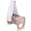 Leagan pentru Papusi cu Baldachin Smoby Baby Nurse Cradle Maro