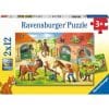 Puzzle Caluti Ravensburger 2X12 Piese