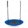 Leagan Pentru Copii Rotund Tip Cuib de Barza Suspendat 100 cm Ecotoys Albastru