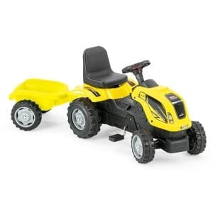 Tractor cu Pedale si Remorca MICROMAX MMX Galben
