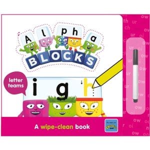 Carticica Alphablocks Scriu si Sterg in Limba Engleza, Fonetica