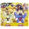 Set Figurine Elastice Toyoption Goo Jit Zu Gooshifter Pantaro vs Scorpius 41407