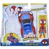 Set Hasbro Figurina, Masinuta si Accesoriu Spidey Prietenii Extraordinari Spidey 10 cm