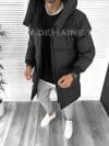 Geaca barbati groasa neagra de iarna 8021 61-5 E