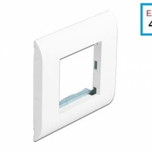 Carcasa pentru modul Easy 45 Alb 80 x 80 mm, Delock 81300