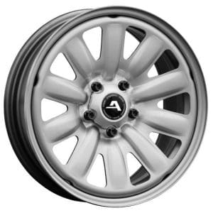 Janta otel ALCAR HYBRIDRAD Altea+XL Caddy Leon 2 Golf 5 +6 Octavia 2 Jetta Silver 6×15 5×112 ET 47
