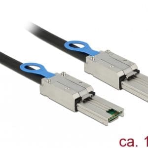 Cablu mini SAS 26 pin SFF 8088 T-T 1m, Delock 83061