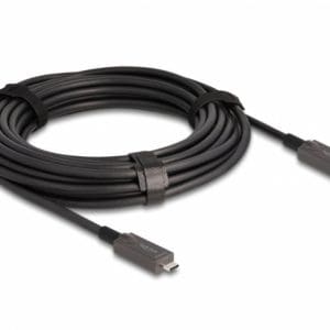 Cablu activ optic USB 3.2 Gen2 Type C 4K144Hz/60W T-T 10m, Delock 84150