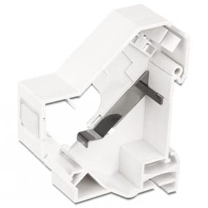 Suport de montare Keystone pentru DIN rail cu impamantare, Delock 86232