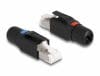 Conector de asamblat RJ45 Cat. 6A STP toolfree, Delock 86965