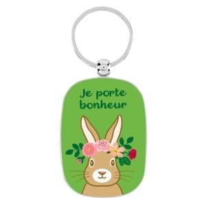 Breloc – Opat – Lapin porte bonheur | Derriere la porte