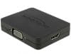 Multiplicator mini Displayport la 1 x Displayport + 1 x HDMI + 1 x VGA, Delock 87685