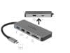 Docking Station pentru dispozitive mobile USB-C la HDMI 4K, 1 x USB 3.0-A, 2 x USB 2.0-A, SD, PD 2.0, Delock 87743