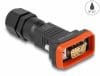 Conector D-Sub 9 pini tata cu carcasa IP67 rezistenta la apa, Delock 87802