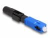 Conector rapid fibra optica SC Simplex UPC Single Mode field-assembly, Delock 87990