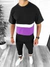 Tricou barbati cu imprimeu oversize 12245 16-2 E