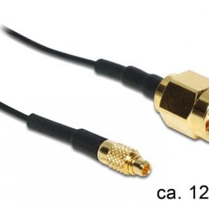 Cablu SMA Plug la MMCX Plug 120mm, Delock 88471