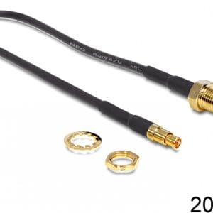 Adaptor antena SMA la TS-9 200mm, Delock 88484