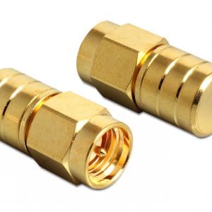 SMA plug terminator DC short circuit 37,50 Ohm, Delock 88712