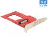 PCI Express x4 la 1 x port U.2 NVMe SFF-8639, Delock 89469