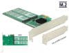 PCI Express la 4 x internal M.2 Key B – Low Profile Form Factor, Delock 89588