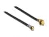 Cablu antena MHF / U.FL-LP-068 plug la MHF IV/ HSC MXHP32 plug 50cm 1.13, Delock 89651