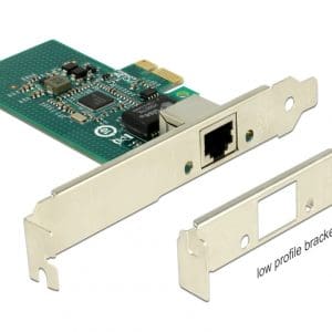 PCI Express la 1 x Gigabit LAN chipset Intel i210, Delock 89942