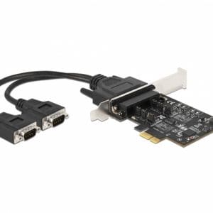 PCI Express Card la 2 x Serial RS-422/485 cu 15kV ESD protection, Delock 90048