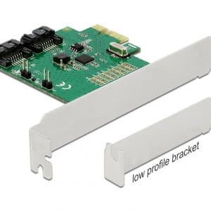 PCI Express cu 2 porturi SATA III cu RAID, Delock 90392