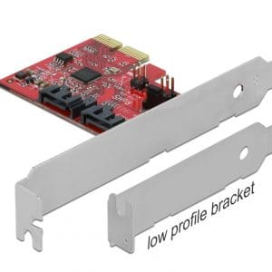 PCI Express cu 2 porturi SATA III, RAID 1 – mirroring existing data, Delock 90406