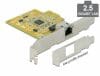 PCI Express la 1 x 2.5 Gigabit LAN, Delock 90440