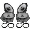 Pachet difuzoare auto Hertz Uno dedicat Citroen C-Crosser , RMS 75W