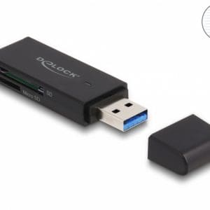 Cititor de carduri USB 3.2 Gen1-A la micro SD/SD, Delock 91002