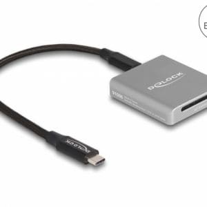 Cititor de carduri USB Type C pentru SD Express (SD 7.1), Delock 91006