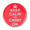 Insigna – Keep Calm and Carry On | Dean Morris