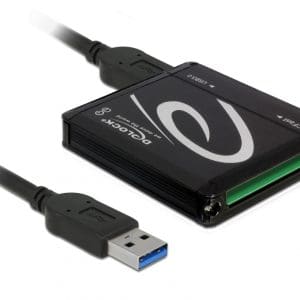 Cititor de carduri USB 3.0 la CFast, Delock 91686
