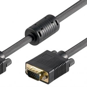 Cablu SVGA T-T 40m Negru, Goobay G93008
