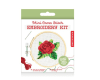 Kit goblen – Mini Cross Stitch Embroidery Kit – Rose | Kikkerland