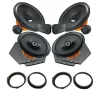 Pachet difuzoare auto Hertz Dieci dedicat Ford Eco Sport 2013-, RMS 80W