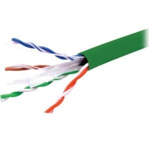 Rola cablu de retea RJ45 305m UTP cat.6 CU Verde, A0057585