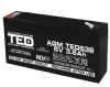 Acumulator AGM 6V 36A TED 636