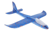 Avion ALBASTRU din polistiren lungime 47 cm