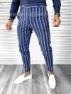 Pantaloni barbati eleganti bleumarin B1606 F3-5.2 E 14-3