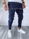 Pantaloni barbati casual regular fit in carouri B1747 9-4 5 E