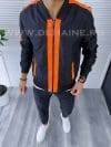 Geaca barbati de toamna neagra din fas subtire B6003 25.2-2
