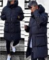 Geaca barbati groasa neagra de iarna B6191 63-4 E