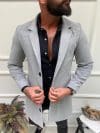 Palton barbati gri deschis B6791 119