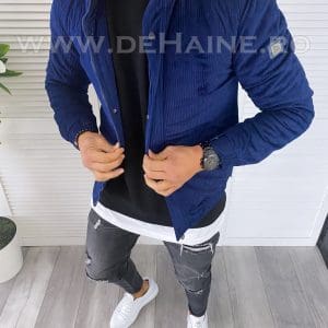 Geaca barbati de toamna bleumarin B7159 Q1-3